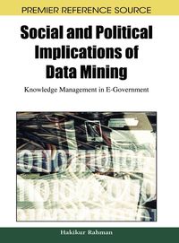 Produktbild: Social and Political Implications of Data Mining