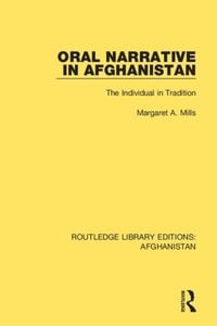 Produktbild: Oral Narrative in Afghanistan