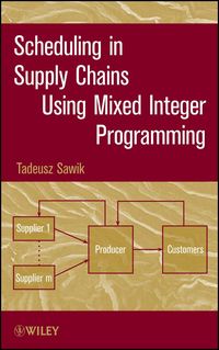 Produktbild: Scheduling in Supply Chains Using Mixed Integer Programming