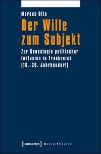Produktbild: Der Wille zum Subjekt