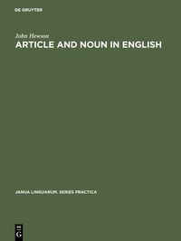 Produktbild: Article and Noun in English
