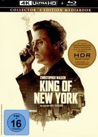 Produktbild: King of New York - Mediabook - Limited Edition (4K Ultra HD) (+ Blu-ray)