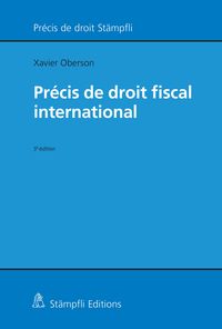 Bild vom Artikel Précis de droit fiscal international vom Autor Xavier Oberson