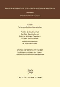 Produktbild: Emanzipatorische Familienarbeit