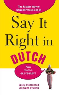 Produktbild: Say It Right in Dutch