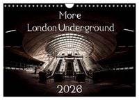 Produktbild: More London Underground 2026 (Wall Calendar 2026 DIN A4 landscape), CALVENDO 12 Month Wall Calendar
