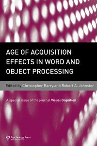 Produktbild: Age of Acquisition Effects in Word and Object Processing