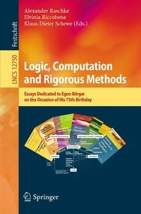 Produktbild: Logic, Computation and Rigorous Methods