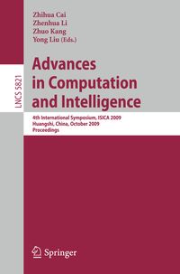 Produktbild: Advances in Computation and Intelligence