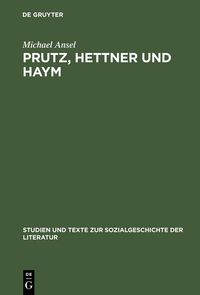 Produktbild: Prutz, Hettner und Haym