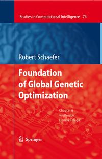 Produktbild: Foundations of Global Genetic Optimization