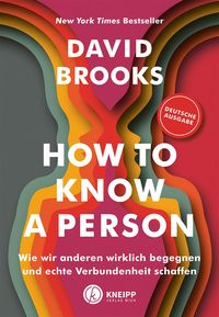 Produktbild: How to know a person