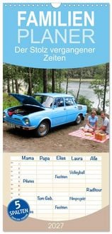 Produktbild: Familienplaner 2027 - Der Stolz vergangener Zeiten mit 5 Spalten (Wandkalender, 21 x 45 cm) CALVENDO