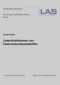 Produktbild: Laserstrahltrennen von Faserverbundkunststoffen