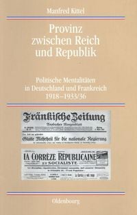 Produktbild: Provinz zwischen Reich und Republik