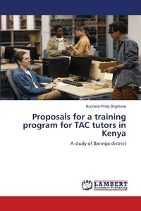 Produktbild: Proposals for a training program for TAC tutors in Kenya