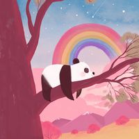 Produktbild: Mimi the panda and the sleepy rainbow