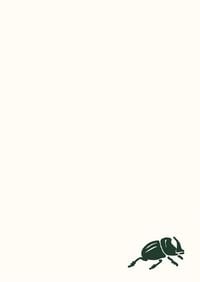 Produktbild: Rhinoceros Beetle Notepad