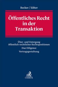 Produktbild: &Ouml;ffentliches Recht in der Transaktion