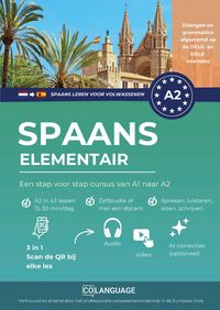 Produktbild: Spaans A2 leren elementair: Een stap voor stap cursus van A1 naar A2