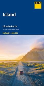 Produktbild: ADAC L&auml;nderkarte Island 1:600.000