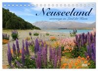 Produktbild: Neuseeland - unterwegs im Land der Kiwis (Tischkalender 2026 DIN A5 quer), CALVENDO Monatskalender