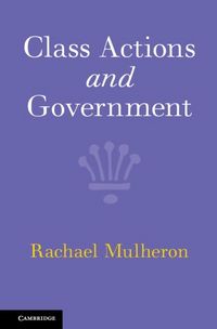 Produktbild: Class Actions and Government