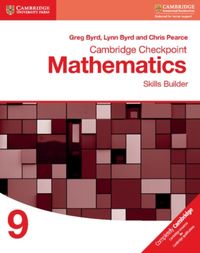 Produktbild: Cambridge Checkpoint Mathematics Skills Builder Workbook 9
