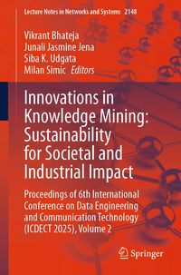 Produktbild: Innovations in Knowledge Mining: Sustainability for Societal and Industrial Impact