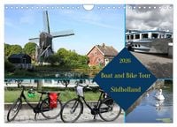 Produktbild: Boat and Bike S&uuml;dholland (Wandkalender 2026 DIN A4 quer), CALVENDO Monatskalender