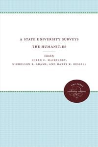 Produktbild: A State University Surveys the Humanities