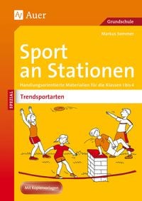 Produktbild: Sport an Stationen Spezial Trendsportarten 1-4