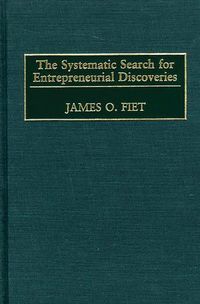 Produktbild: The Systematic Search for Entrepreneurial Discoveries