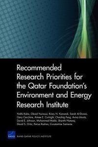Produktbild: Recommended Research Priorities for the Qatar Foundation's Environment and Energy Research Institute