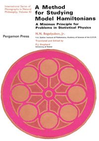 Produktbild: A Method for Studying Model Hamiltonians