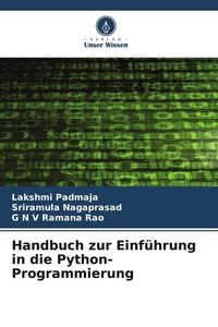 Produktbild: Handbuch zur Einf&uuml;hrung in die Python-Programmierung