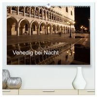 Produktbild: Venedig bei Nacht (hochwertiger Premium Wandkalender 2026 DIN A2 quer), Kunstdruck in Hochglanz