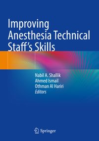 Produktbild: Improving Anesthesia Technical Staff&rsquo;s Skills