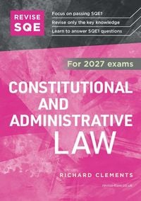 Produktbild: Revise SQE Constitutional and Administrative Law 2027