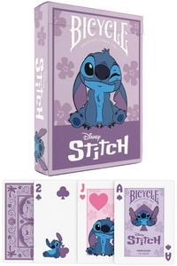 Produktbild: Bicycle&reg; Disney Stitch Purple (Designer Spielkarten, Poker, Skat...)