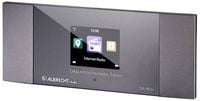 Produktbild: Albrecht DR 463+ Internet Radio-Adapter DAB+, Internetradio, UKW, WLAN Inkl. Fernbedienung, Spotify Anthrazit
