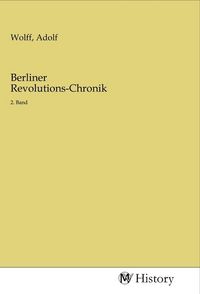 Produktbild: Berliner Revolutions-Chronik
