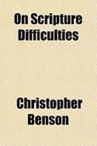 Produktbild: On Scripture Difficulties