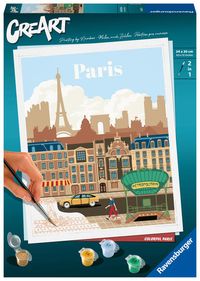 Bild vom Artikel Ravensburger CreArt - Malen nach Zahlen 23687 - Colorful Paris - ab 12 Jahren vom Autor 