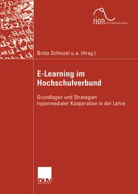 Produktbild: E-Learning im Hochschulverbund