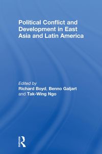 Produktbild: Political Conflict and Development in East Asia and Latin America