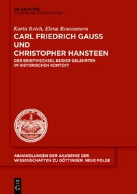 Produktbild: Carl Friedrich Gau&szlig; und Christopher Hansteen