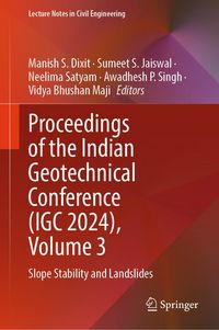 Produktbild: Proceedings of the Indian Geotechnical Conference (IGC 2024), Volume 3