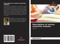 Produktbild: Descriptions of various university modules