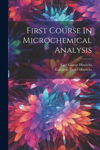 Produktbild: First Course In Microchemical Analysis